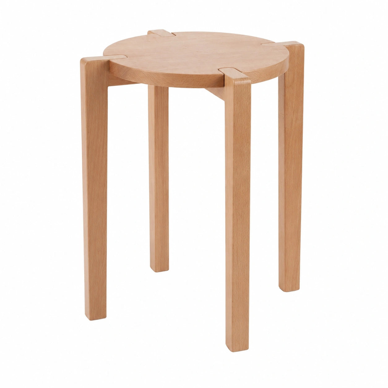 Holz-Gymnastikhocker, rutschfest, Ø 35 cm, für Fitness und Physiotherapie