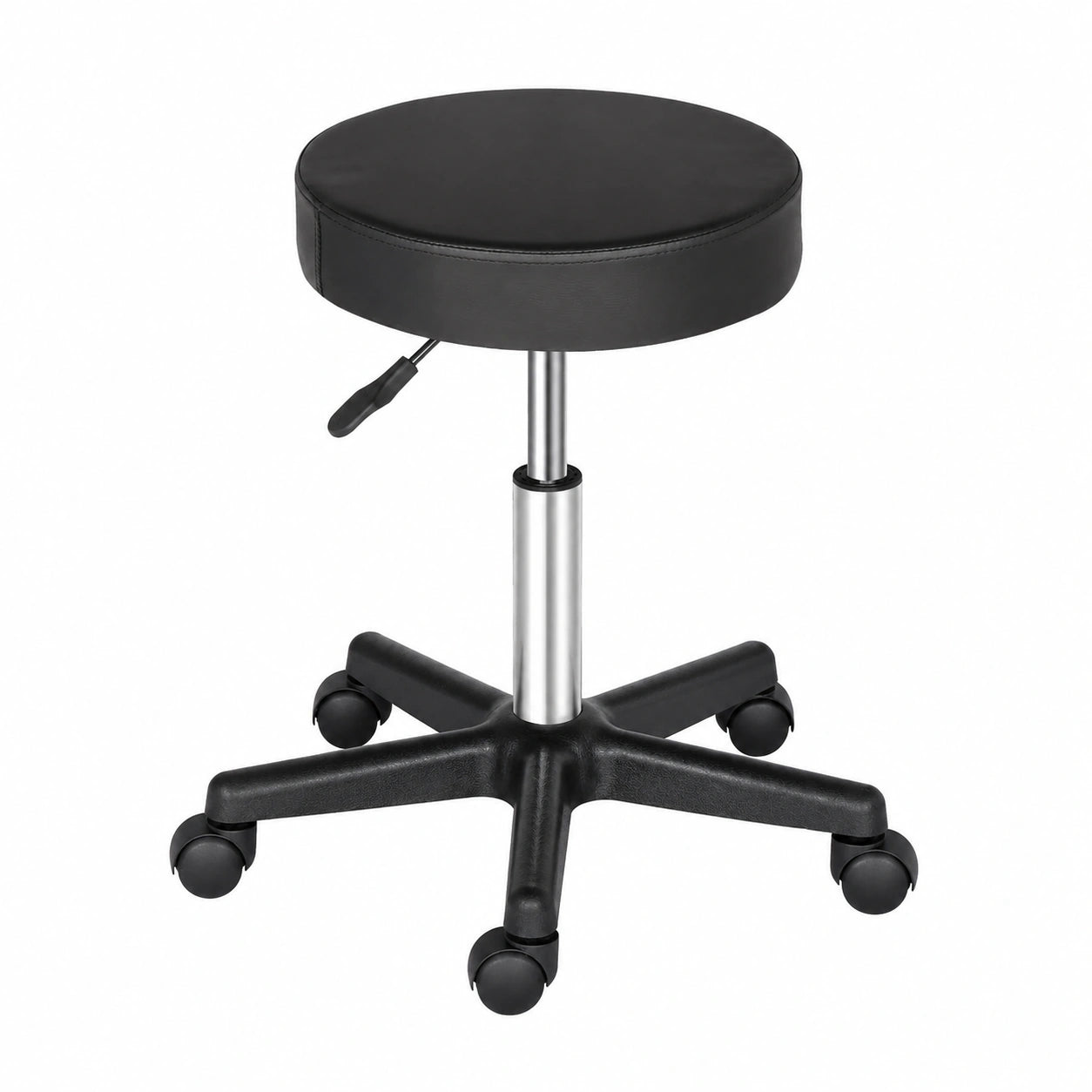 Ergonomischer Drehhocker mit 360°-Rotation und Höhenverstellung, Komfortables Polster, Ideal für Büro und Praxis